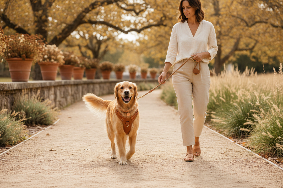 告別拉扯：如何選擇合適的防拉扯狗狗胸背帶